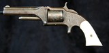 S&W No 1 1/2 revolver, Engraved and Dedicated - 2 of 14