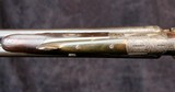German Double Barrel Engraved Shotgun - 6 of 15