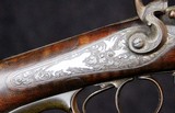 German Double Barrel Engraved Shotgun - 10 of 15