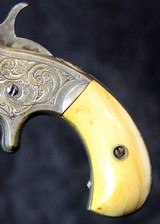 Marlin XXX Standard 1872 Pocket Revolver Engraved - 5 of 15