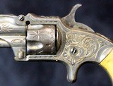 Marlin XXX Standard 1872 Pocket Revolver Engraved - 4 of 15