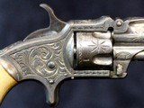 Marlin XXX Standard 1872 Pocket Revolver Engraved - 8 of 15
