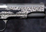 Colt 1911 .38 Super Engraved by Denice Tharion - 7 of 15