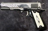 Colt 1911 .38 Super Engraved by Denice Tharion - 2 of 15
