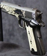 Colt 1911 .38 Super Engraved by Denice Tharion - 14 of 15