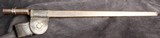 Springfield Trapdoor Rifle Bayonet with Scabbard - 8 of 10