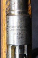 Mauser Sporterised GEW 98 1916-Berlin - 9 of 15