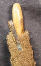 Mid 19th Century Trade Knife with Buffalo Hide Sheath - 2 of 9