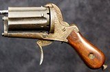 Belgian Pin Fire Pepperbox - 2 of 13