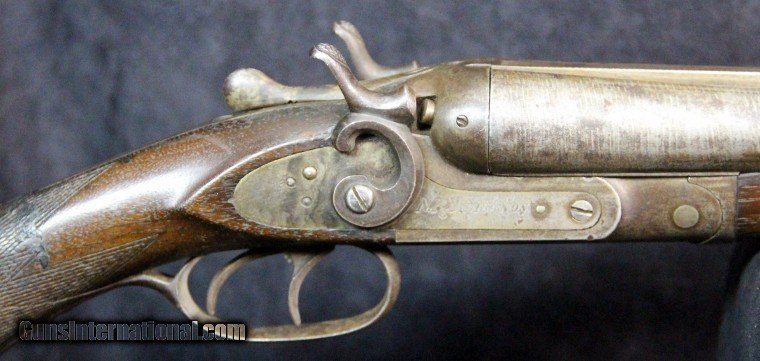 N R Davis & Son Double Barrel Shotgun