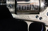 Case Pair of Matching Colt SAAs Cased & Engraved by David Wade Harris - 13 of 15