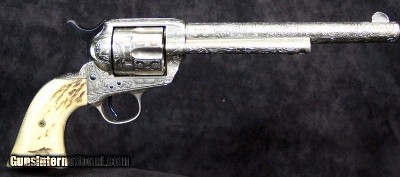 Case Pair of Matching Colt SAAs Cased & Engraved by David Wade Harris - Image 2 of 15
