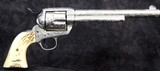 Case Pair of Matching Colt SAAs Cased & Engraved by David Wade Harris - 2 of 15