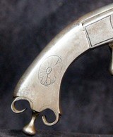 Scotish Ram's Horn Flint Pistol - 5 of 15