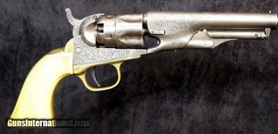 Engraved Colt 1862 Police
