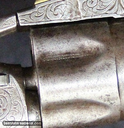 Engraved Colt 1862 Police - Image 7 of 15