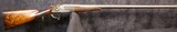 W W Greener 6 Bore Breech Loading Single Shot