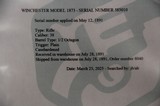 Winchester Model 1873 Special Order Rifle - 9 of 15