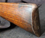 Flint Lock Double Barrel Coach Gun with Snap Bayonet Marked "Bailey" - 10 of 15