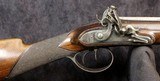 Flint Lock Double Barrel Coach Gun with Snap Bayonet Marked "Bailey" - 4 of 15