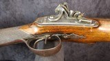Flint Lock Double Barrel Coach Gun with Snap Bayonet Marked "Bailey" - 13 of 15