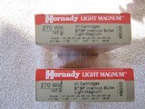 270 Winchester Hornady 140 Gr - 1 of 2