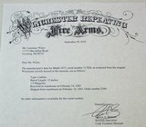 Winchester 1873 Saddle Ring Carbine, SRC, 15" barrel, half magazine, 44-40,non original bayonet - 13 of 15