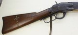 Winchester 1873 Saddle Ring Carbine, SRC, 15" barrel, half magazine, 44-40,non original bayonet - 2 of 15