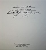 The Father of High Velocity by Bruce Jennings, numbered, signed, First Edition - 3 of 3