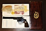 Colt Trooper Mark III, .357 Magnum, 8 inch, blue, box, papers, exc - 1 of 15