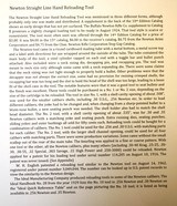 Newton Arms Co original Straight Line Hand Reloading Tool 256 Newton - 6 of 7