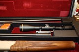 Blaser left hand Model 93 cased 2 barrel set 7mm-08 22-250 Leupold 3.5x10x40 - 8 of 11