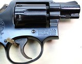 High Condition Smith & Wesson Blued Model 10-5 38 Spl Round Butt Pinned 2 inch Barrel - 4 of 15