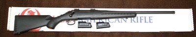 Ruger American 20" barrel 6.5 Creedmore 2 Mags scope bases Threaded barrel