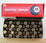 Automag Auto Mag 44 caliber ammo full box of 50 240g JHP - 5 of 6