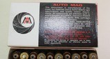 Automag Auto Mag 44 caliber ammo full box of 50 240g JHP - 6 of 6