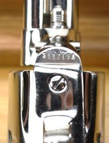 Colt SAA 44-40 Nickel 4 3/4 VG+ Wood grips box/papers 3rd Gen - 6 of 8