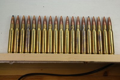 Western Cartridge Co. vintage 30-06 30 cal Gov't 19 rounds 150gr Open Point Exp - Image 7 of 8