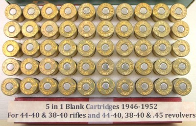 Remington 5 in 1 Blank Movie ammo full box VG+ - Image 2 of 8