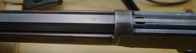 Winchester 1894 Deluxe Rifle 1898 letter oct barrel half mag 30WCF pistol grip checkered - Image 11 of 15