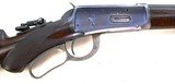 Winchester 1894 Deluxe Rifle 1898 letter oct barrel half mag 30WCF pistol grip checkered - Image 3 of 15