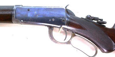 Winchester 1894 Deluxe Rifle 1898 letter oct barrel half mag 30WCF pistol grip checkered - Image 8 of 15