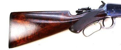 Winchester 1894 Deluxe Rifle 1898 letter oct barrel half mag 30WCF pistol grip checkered - Image 2 of 15