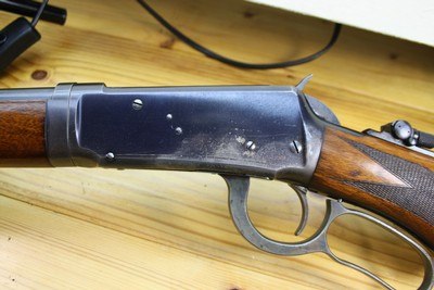 Winchester 1984 Semi Deluxe rifle 38-55 26