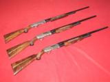 Browning Ducks Unlimited Model 12 Shotguns "Three Piece Set" (.410/28 Ga./20 Ga.) - 1 of 13