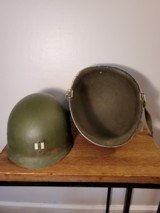 WW 2 captains helmet - 4 of 7
