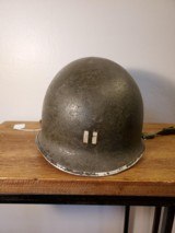 WW 2 captains helmet - 1 of 7