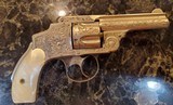 Antique Smith and Wesson 3rd model safety hammerless aka new departure - 11 of 11