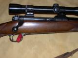 Winchester Mod. 70 Featherweight rifle with scope - 1 of 8