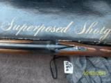 Browning Belgium Superposed Superlight O/U 20 Gauge Shotgun Like New in Original Box - 6 of 7